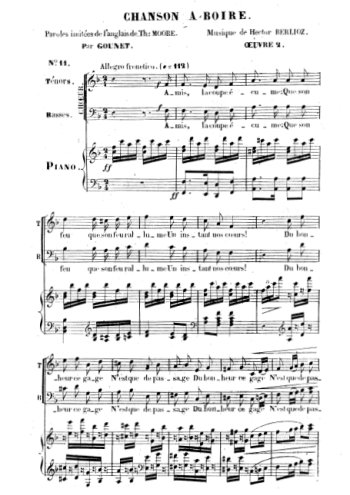 Chanson à boire